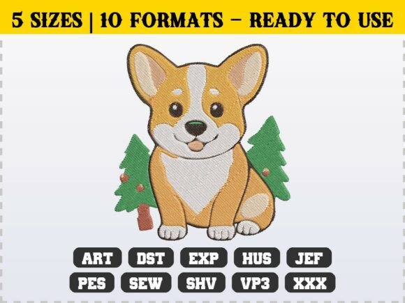 Cute Christmas Corgi Puppy: A Designer's Review