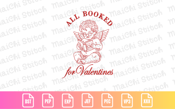 Elegant Cupid Book Lover