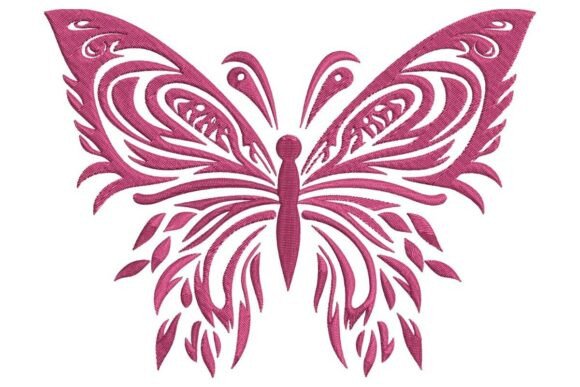 Magenta Wings Tattoo Design Review for Boutique Apparel