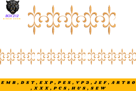 Motif Embroidery Borders: A Designer's Review