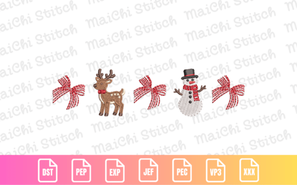 Reindeer Snowman Border: A Designer's Holiday Review
