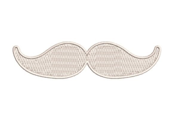 Review: Classic White Moustache Embroidery Design