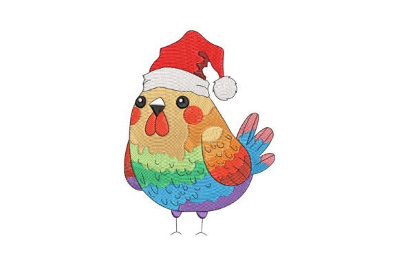 Review: Colorful Chicken Christmas for Holiday Crafts