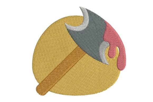 Review: Spooky Bloody Axe Embroidery Design