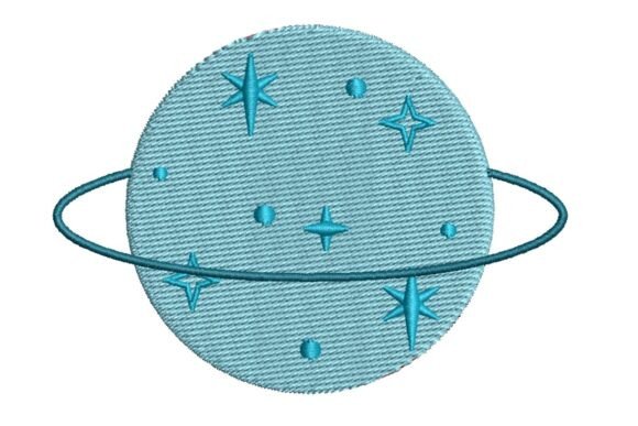 Review: Whimsical Celestial Planet Embroidery Design