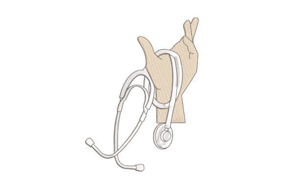 Stethoscope Hand: A Seasonal Review for Holiday Embroidery