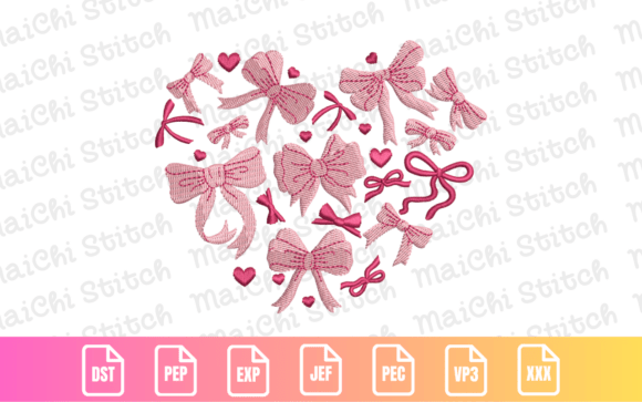Valentine Bow Heart