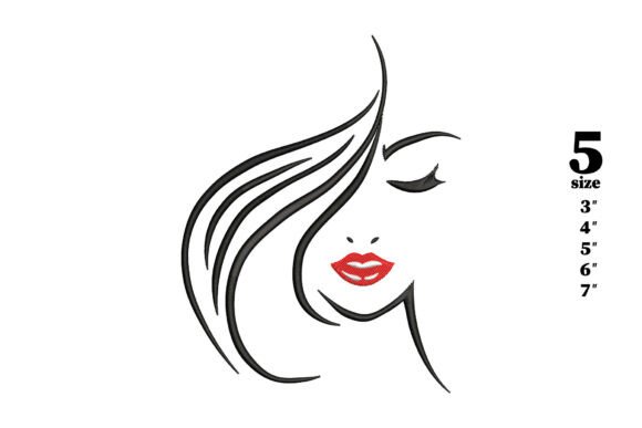 Woman Face Embroidery: A Seller's Review for Etsy Shops